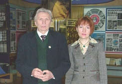  Mikhail Gaidin and Inna Mokhireva (right)