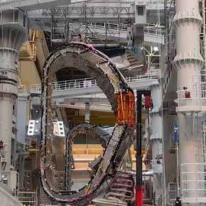 New milestone set in the ITER Tokamak assembly building