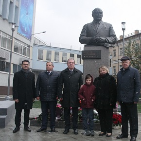 В Москве открыли памятник Николаю Доллежалю